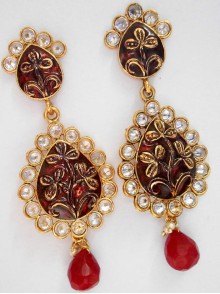 Polki Earrings